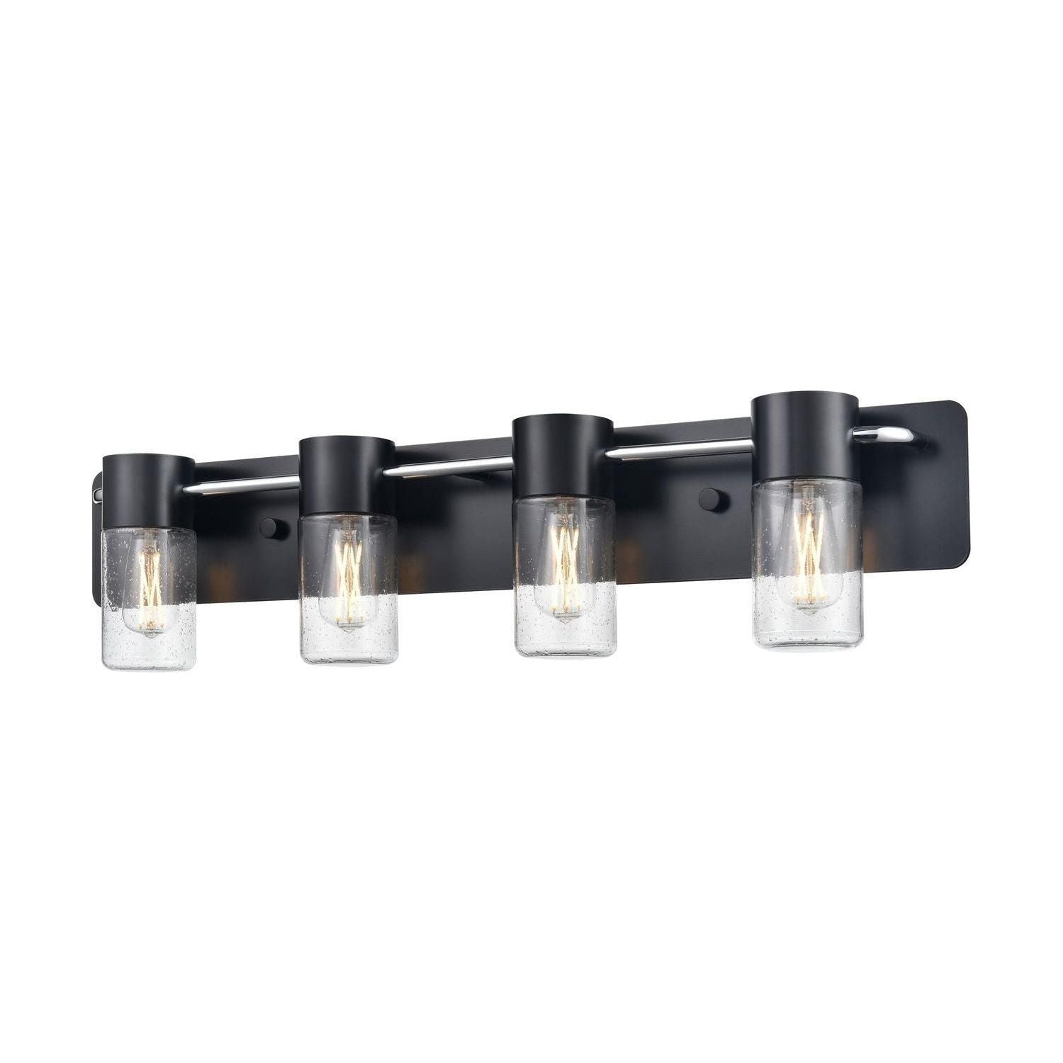 DVI - Tuxedo 4 Light Vanity - Lights Canada