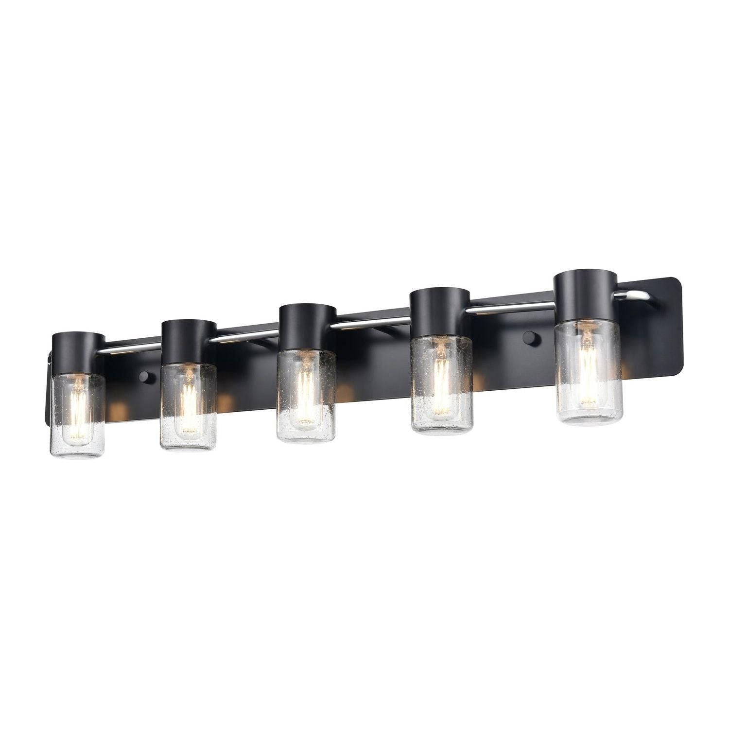 DVI - Tuxedo 5 Light Vanity - Lights Canada