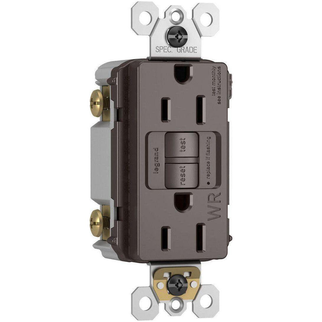 Legrand - radiant Spec-Grade 15A Weather-Resistant Self-Test GFCI Receptacle - Lights Canada