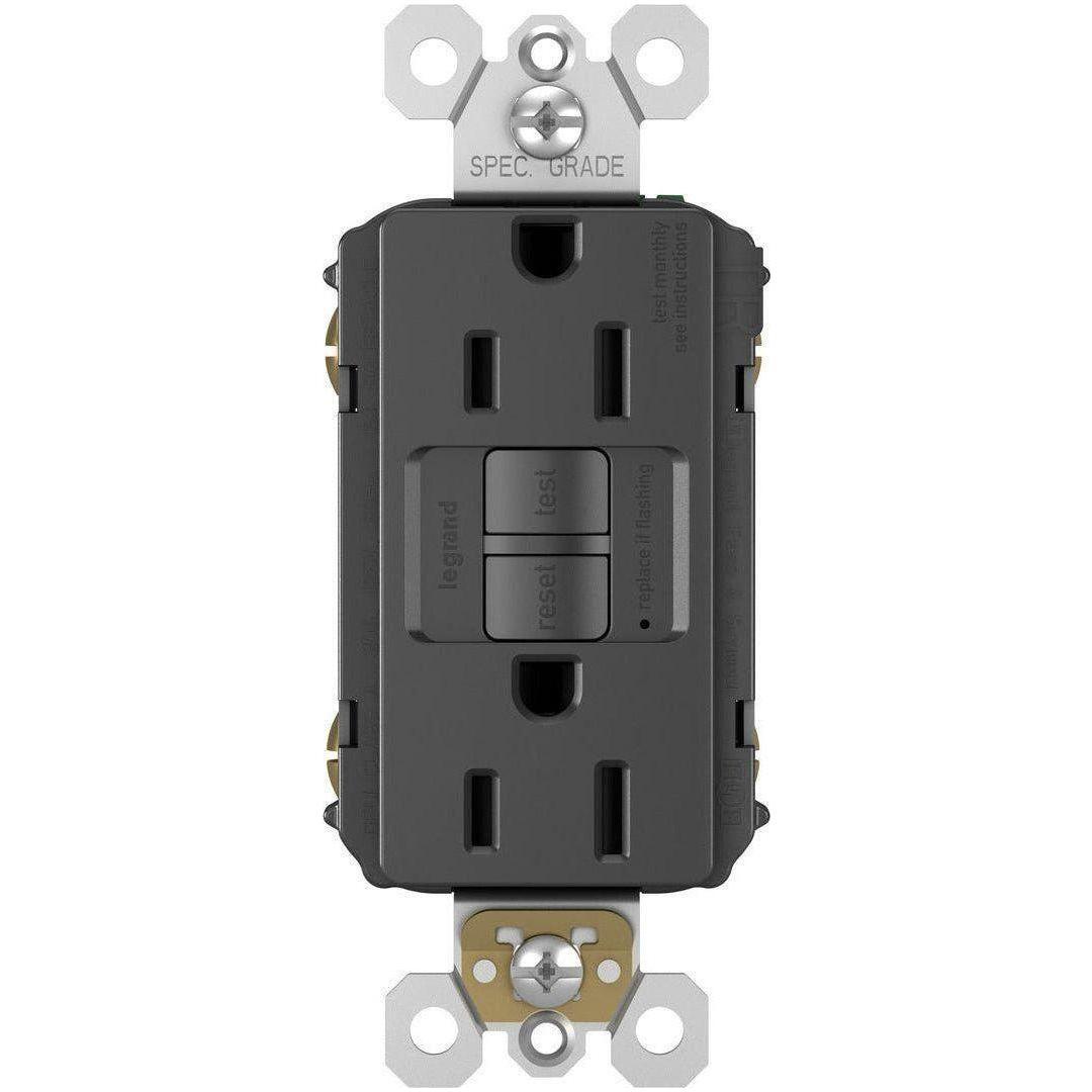 Legrand - radiant Spec-Grade 15A Tamper-Resistant Self-Test GFCI Receptacle - Lights Canada
