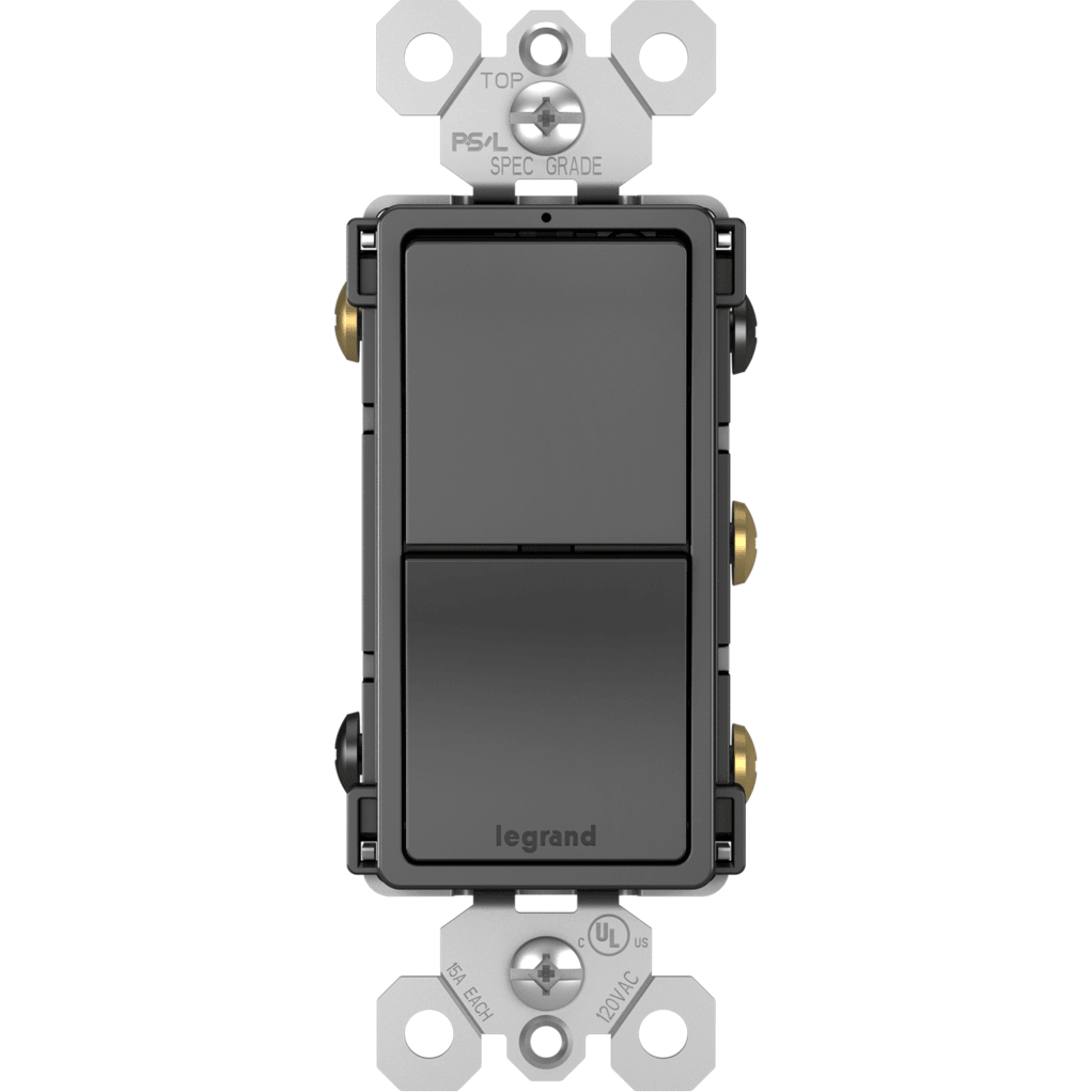 Legrand - radiant Two Single-Pole/3-Way Switches - Lights Canada