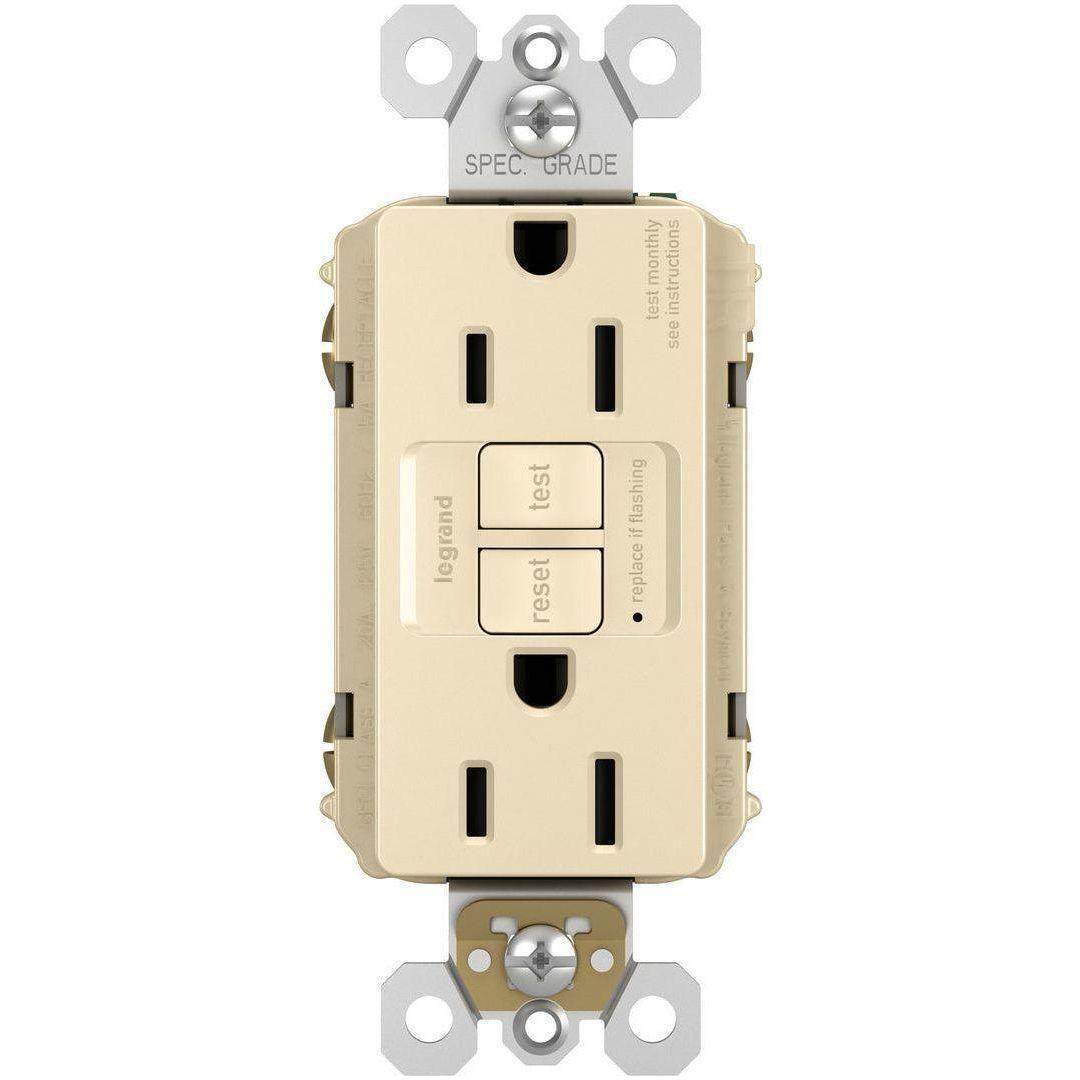 Legrand - radiant Spec-Grade 15A Tamper-Resistant Self-Test GFCI Receptacle - Lights Canada