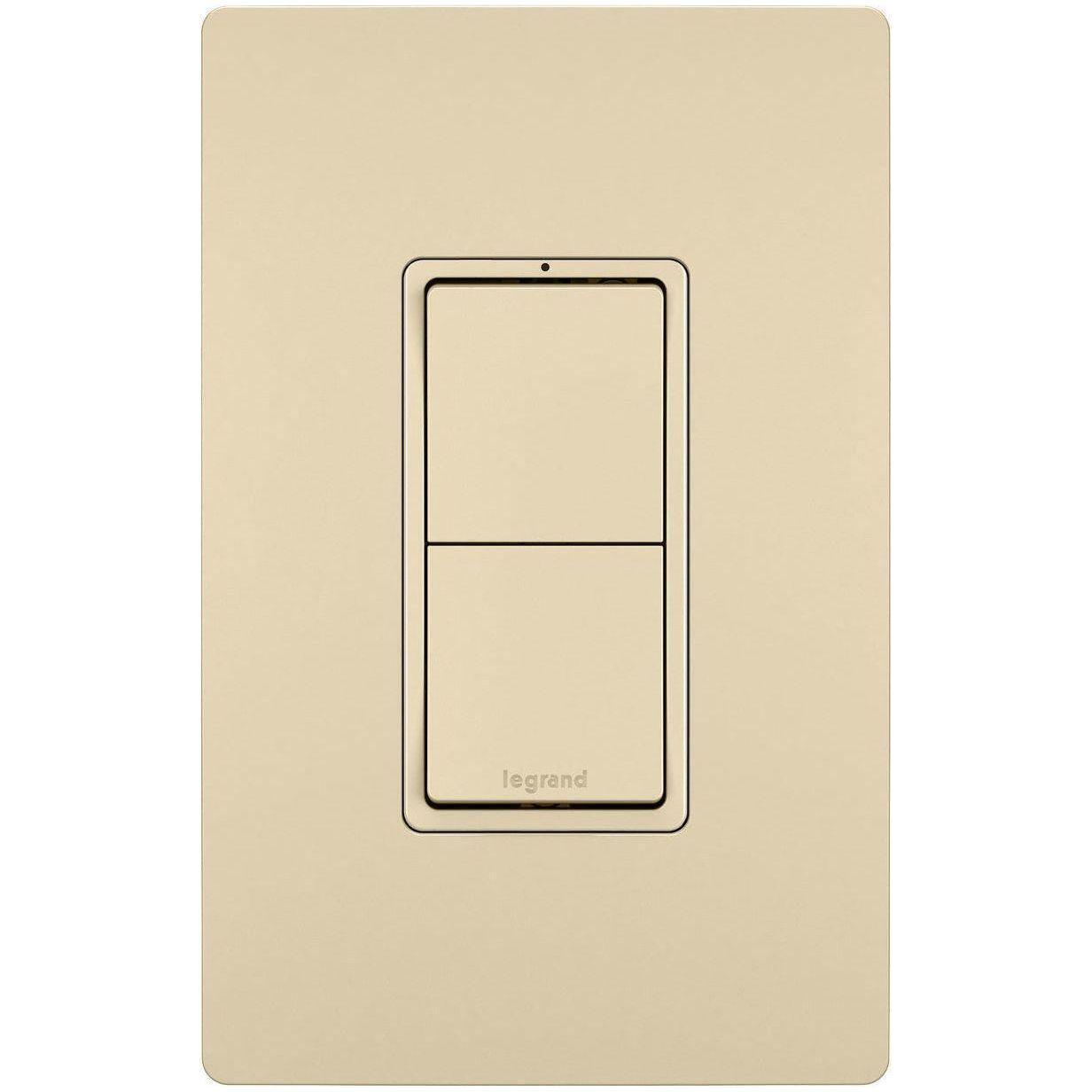 Legrand - radiant Two Single-Pole Switches - Lights Canada