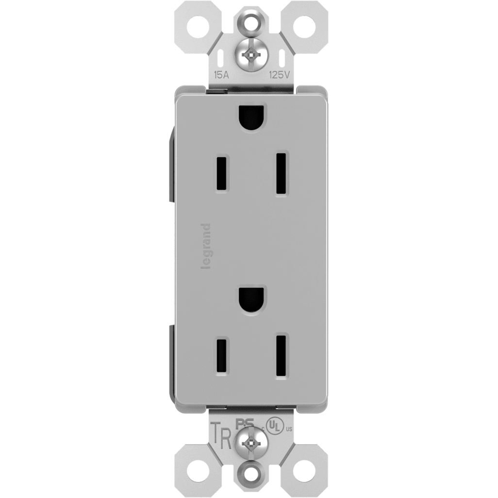 Legrand - radiant 15A 125V Duplex Tamper-Resistant Outlet - Lights Canada