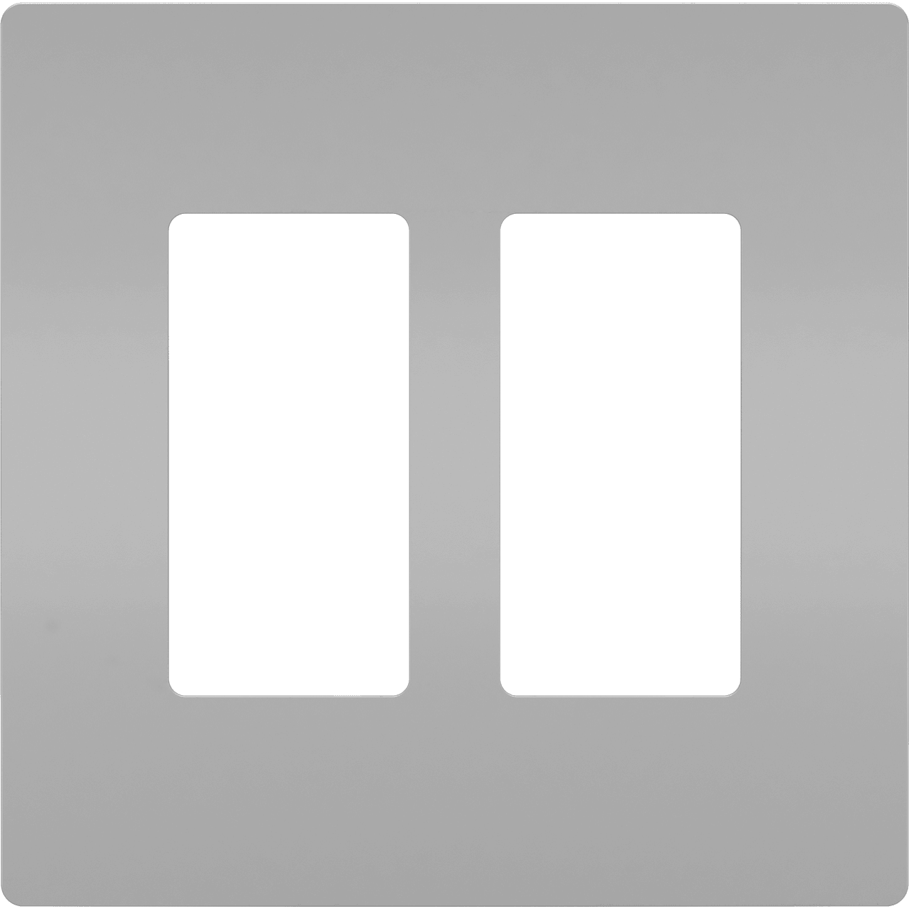 Legrand - radiant Two-Gang Screwless Wall Plate - Lights Canada
