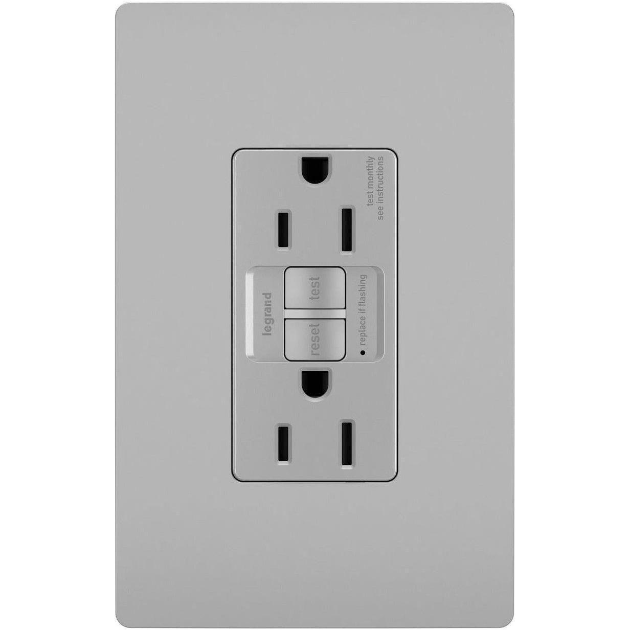 Legrand - radiant Spec-Grade 15A Tamper-Resistant Self-Test GFCI Receptacle - Lights Canada
