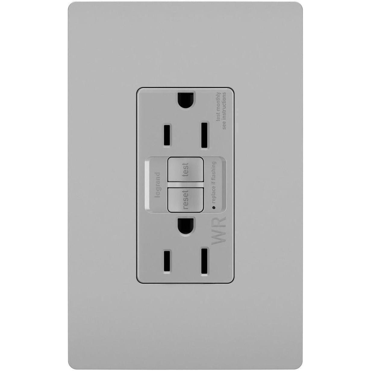 Legrand - radiant Spec-Grade 15A Weather-Resistant Self-Test GFCI Receptacle - Lights Canada