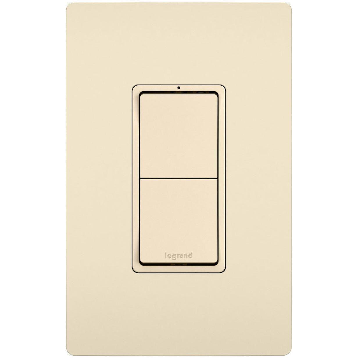 Legrand - radiant Two Single-Pole Switches - Lights Canada