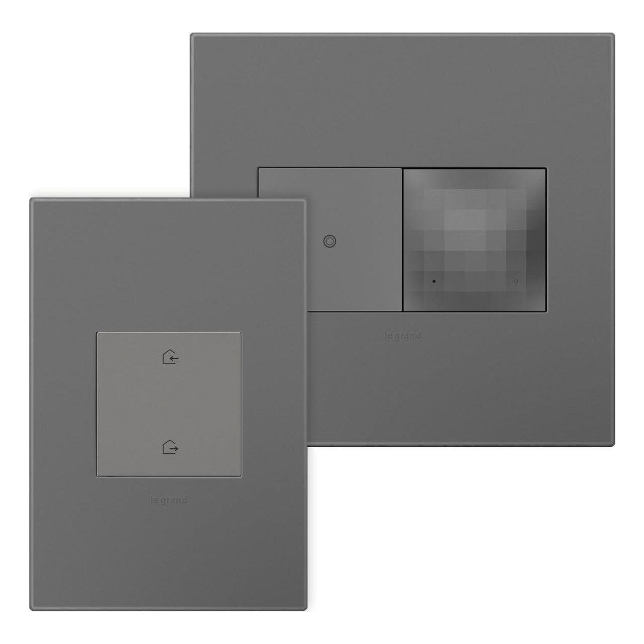 Legrand - Adorne Smart Switch Starter Kit with Gateway and Home/Away Wireless Smart Switch with Netatmo - Lights Canada