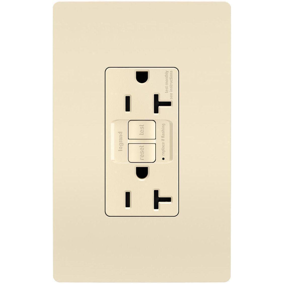 Legrand - radiant Spec-Grade 20A Tamper-Resistant Self-Test GFCI Receptacle - Lights Canada