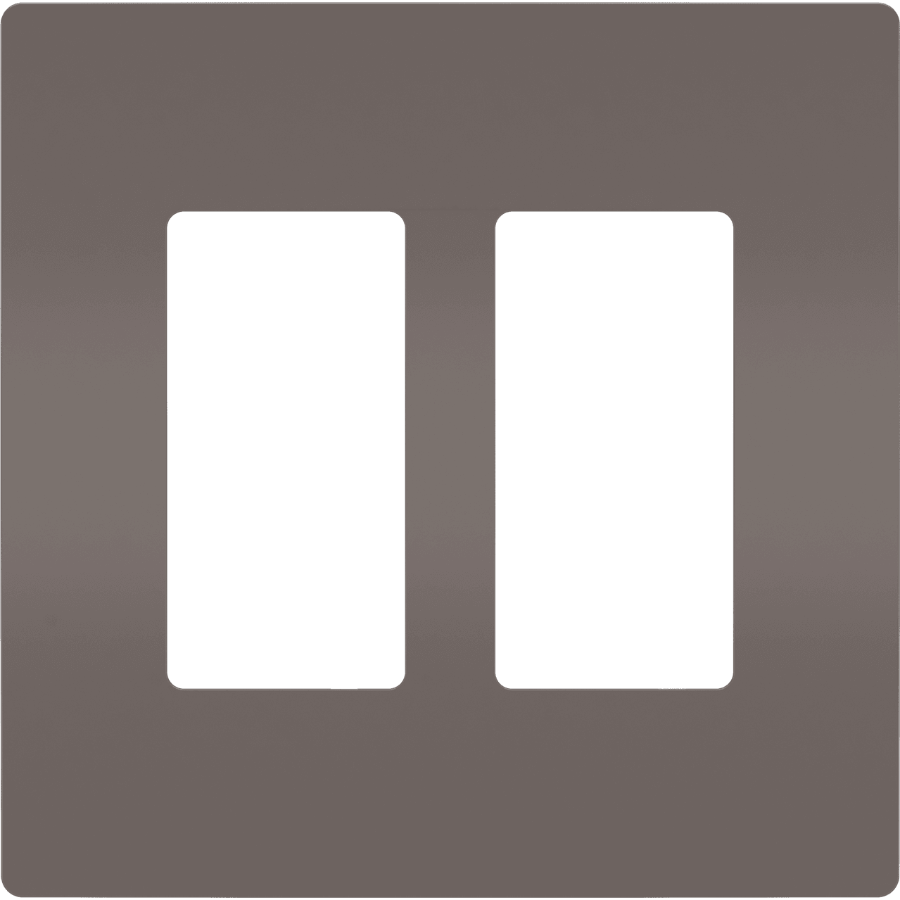 Legrand - radiant Two-Gang Screwless Wall Plate - Lights Canada