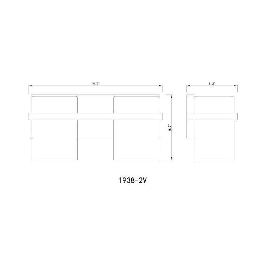 Z-Lite - Bennington 2-Light Vanity Light - Lights Canada