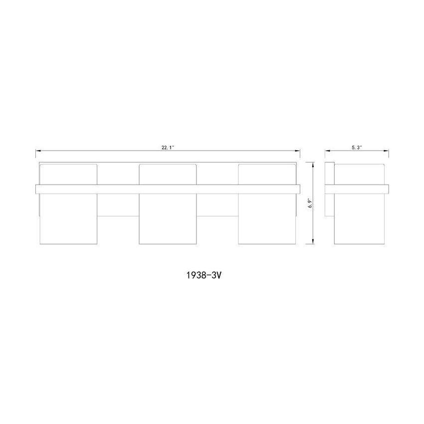Z-Lite - Bennington 3-Light Vanity Light - Lights Canada