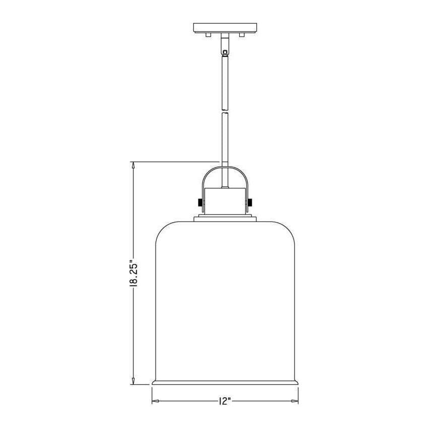 Z-Lite - Kinsley 1-Light Pendant - Lights Canada