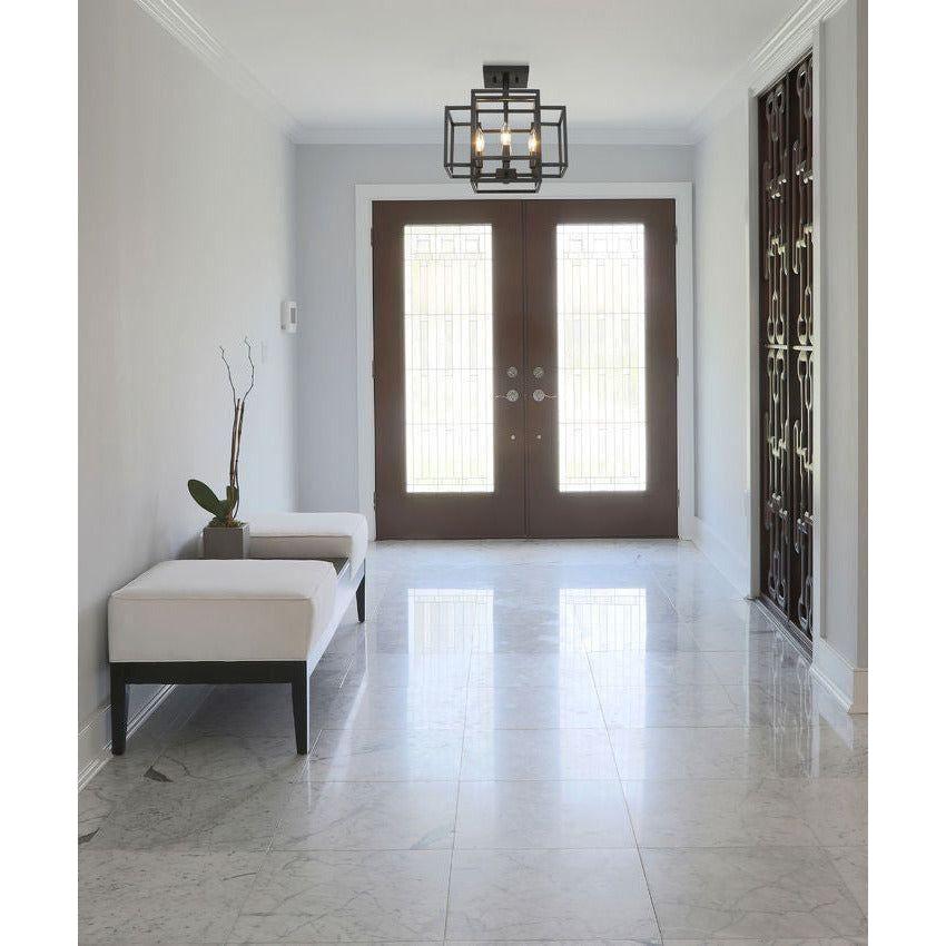 Z-Lite - Titania 4-Light Semi Flush Mount - Lights Canada