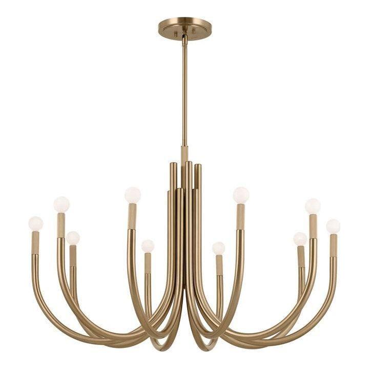 Kichler - Odensa 40.25" 10-Light Chandelier - Lights Canada