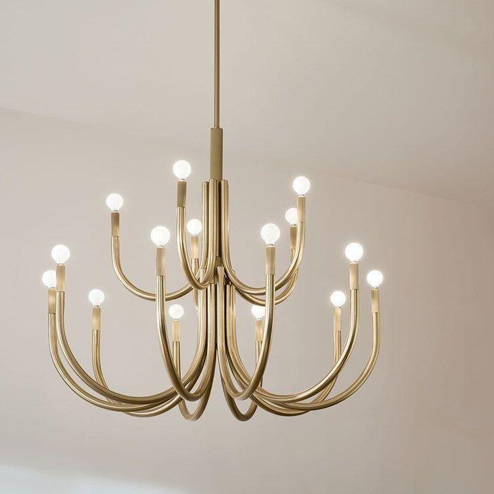Kichler - Odensa 40" 15-Light Chandelier - Lights Canada