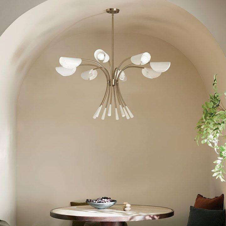 Kichler - Arcus 45.5" 8-Light Chandelier - Lights Canada