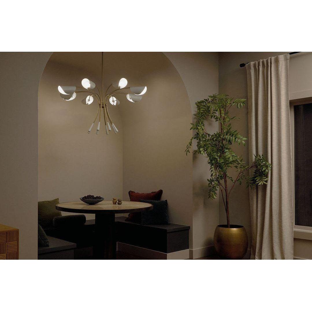 Kichler - Arcus 45.5" 8-Light Chandelier - Lights Canada