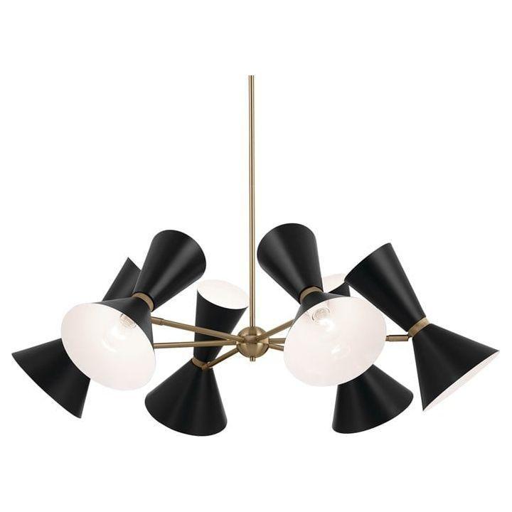 Kichler - Phix 38.75" 12-Light Chandelier - Lights Canada