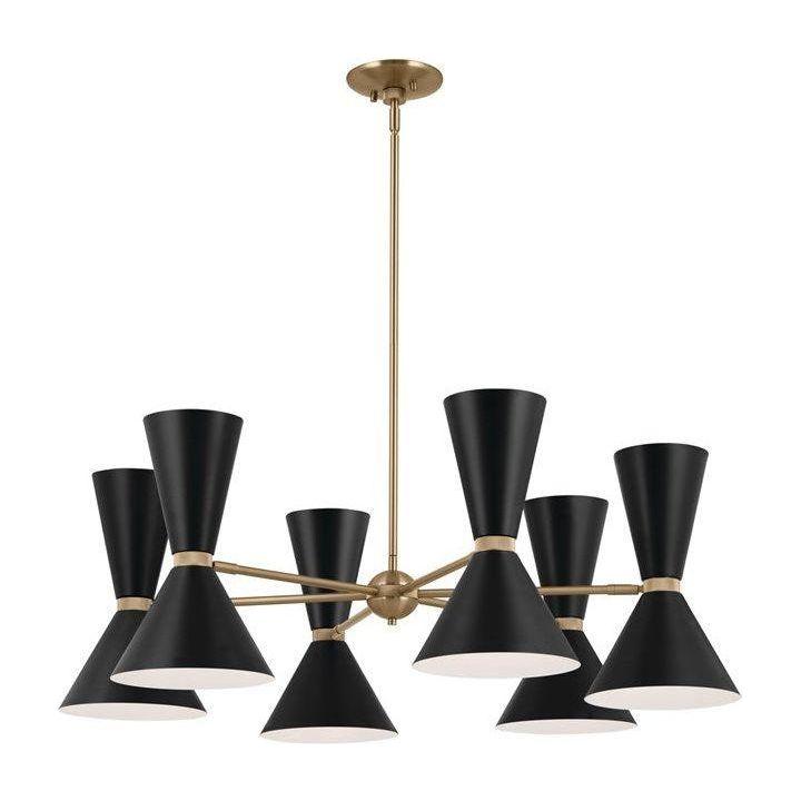 Kichler - Phix 38.75" 12-Light Chandelier - Lights Canada