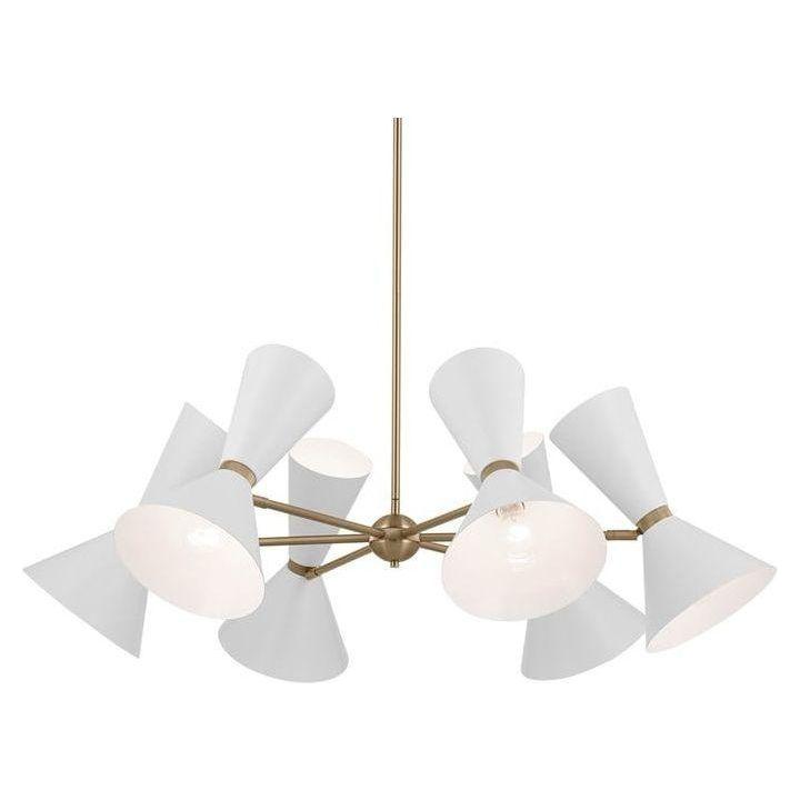 Kichler - Phix 38.75" 12-Light Chandelier - Lights Canada