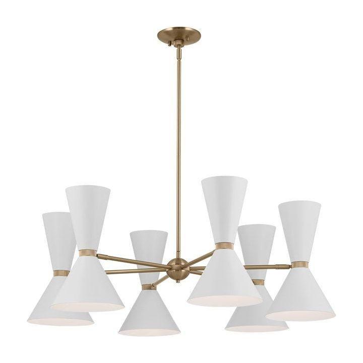 Kichler - Phix 38.75" 12-Light Chandelier - Lights Canada