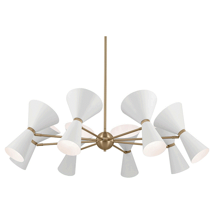 Kichler - Phix 48.75" 16-Light Chandelier - Lights Canada