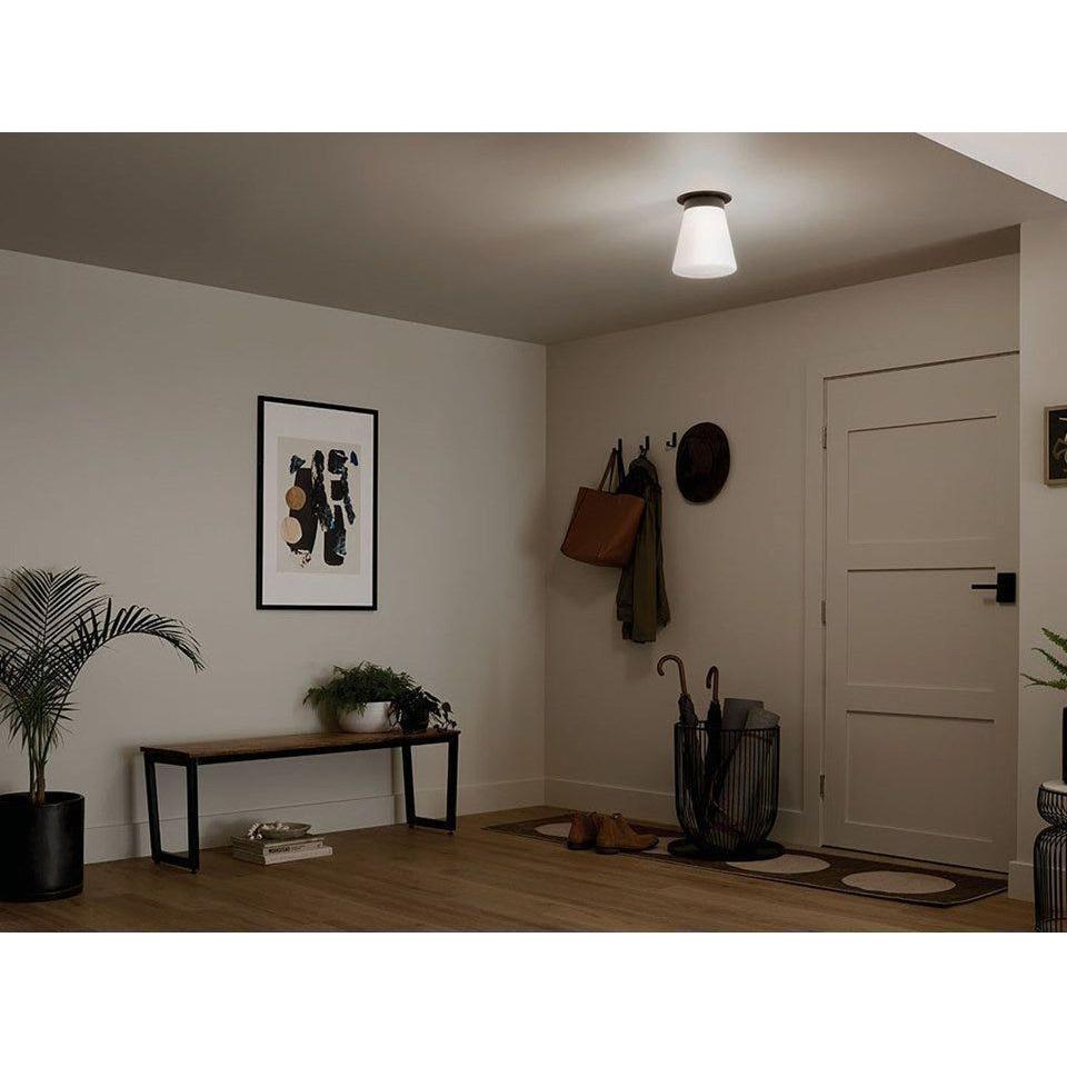 Kichler - Albers 8.5" 1-Light Flush Mount - Lights Canada