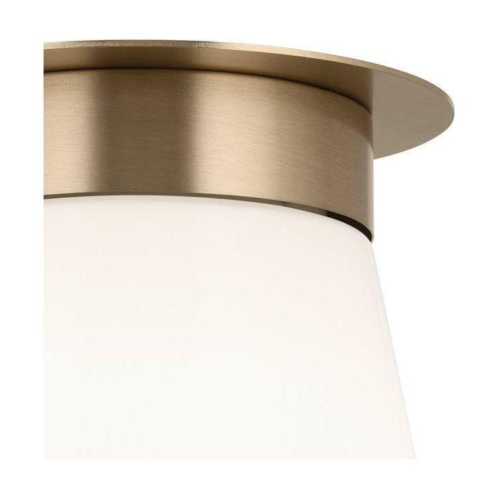 Kichler - Albers 8.5" 1-Light Flush Mount - Lights Canada