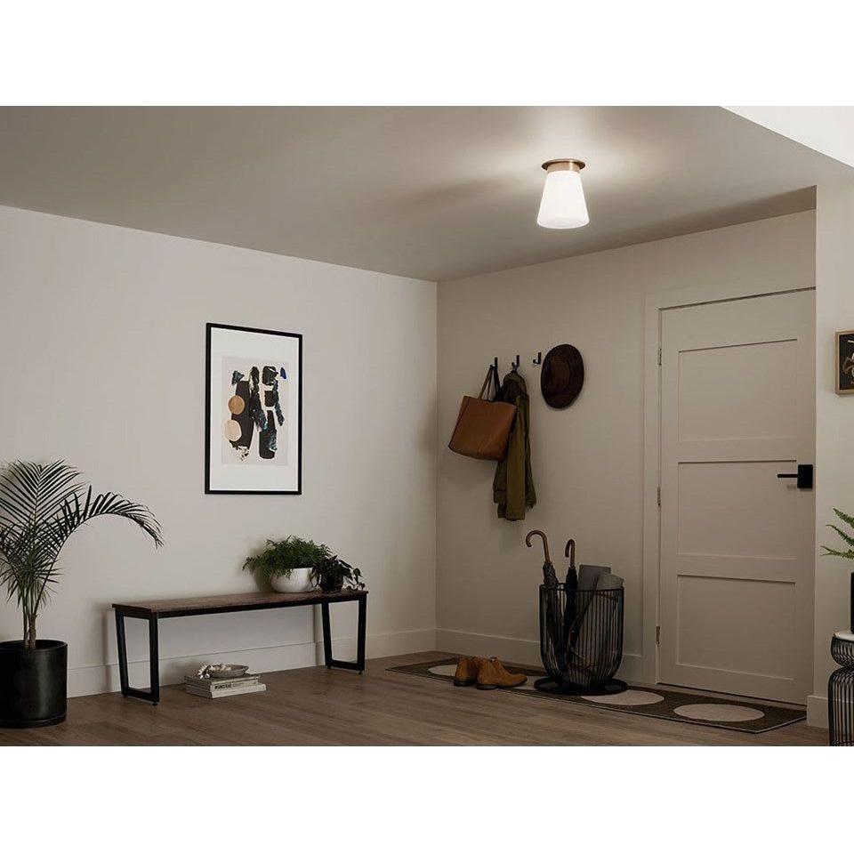 Kichler - Albers 8.5" 1-Light Flush Mount - Lights Canada