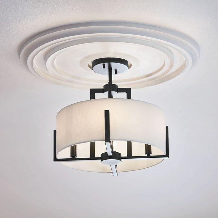 Kichler - Malen 15.5" 4-Light Semi Flush Mount / Pendant (Convertible) - Lights Canada