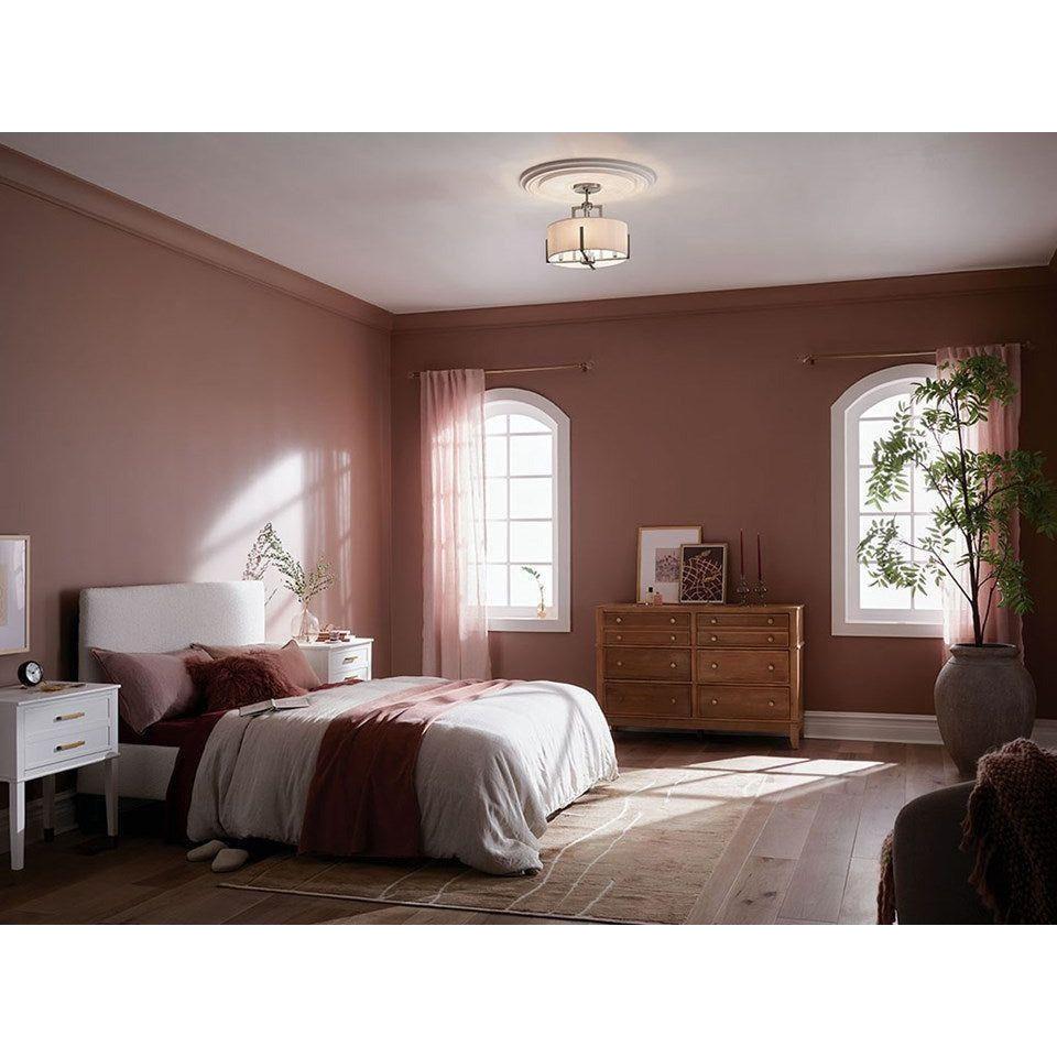 Kichler - Malen 15.5" 4-Light Semi Flush Mount / Pendant (Convertible) - Lights Canada