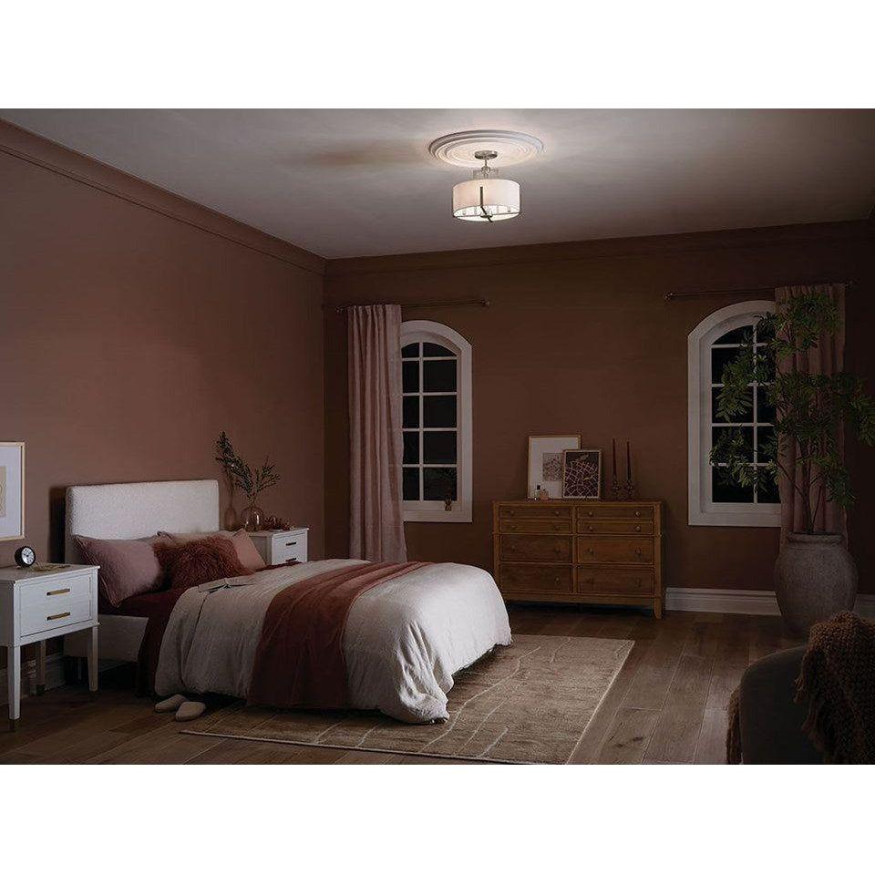 Kichler - Malen 15.5" 4-Light Semi Flush Mount / Pendant (Convertible) - Lights Canada