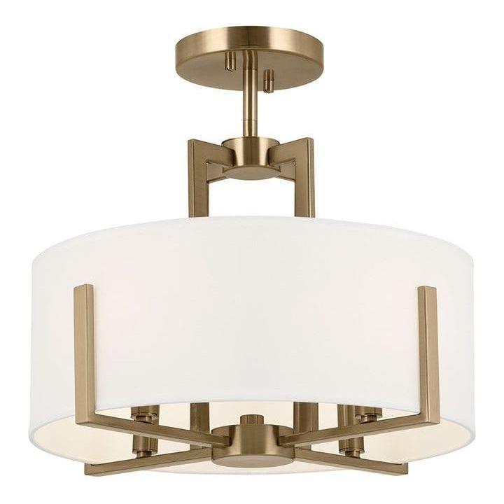Kichler - Malen 15.5" 4-Light Semi Flush Mount / Pendant (Convertible) - Lights Canada