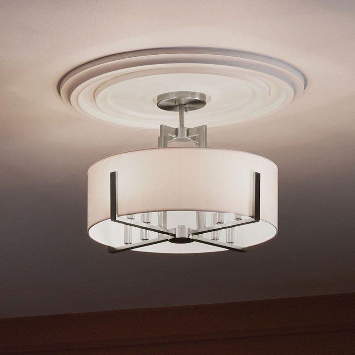 Kichler - Malen 20" 8-Light Semi Flush Mount / Pendant (Convertible) - Lights Canada