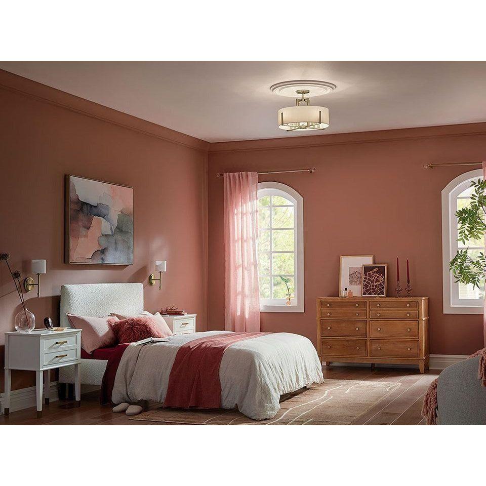 Kichler - Malen 20" 8-Light Semi Flush Mount / Pendant (Convertible) - Lights Canada