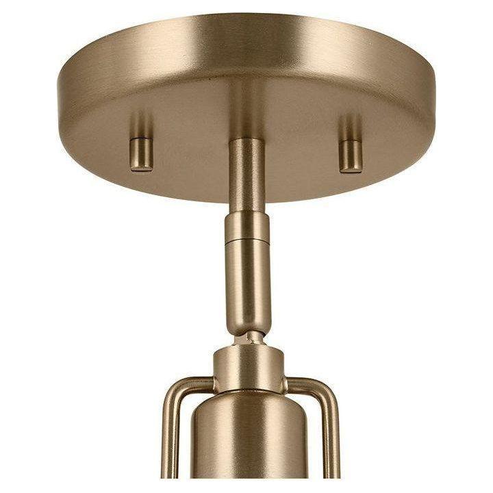 Kichler - Niva 11.25" 1-Light Semi Flush Mount / Pendant (Convertible) - Lights Canada