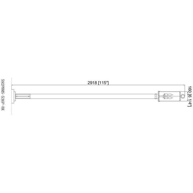 Z-Lite - Sana 2-Light Outdoor Post Light - Lights Canada
