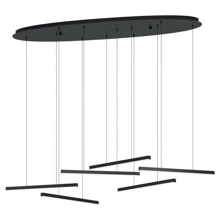 Eglo - Lindoza 6-Light LED Linear Suspension - Lights Canada