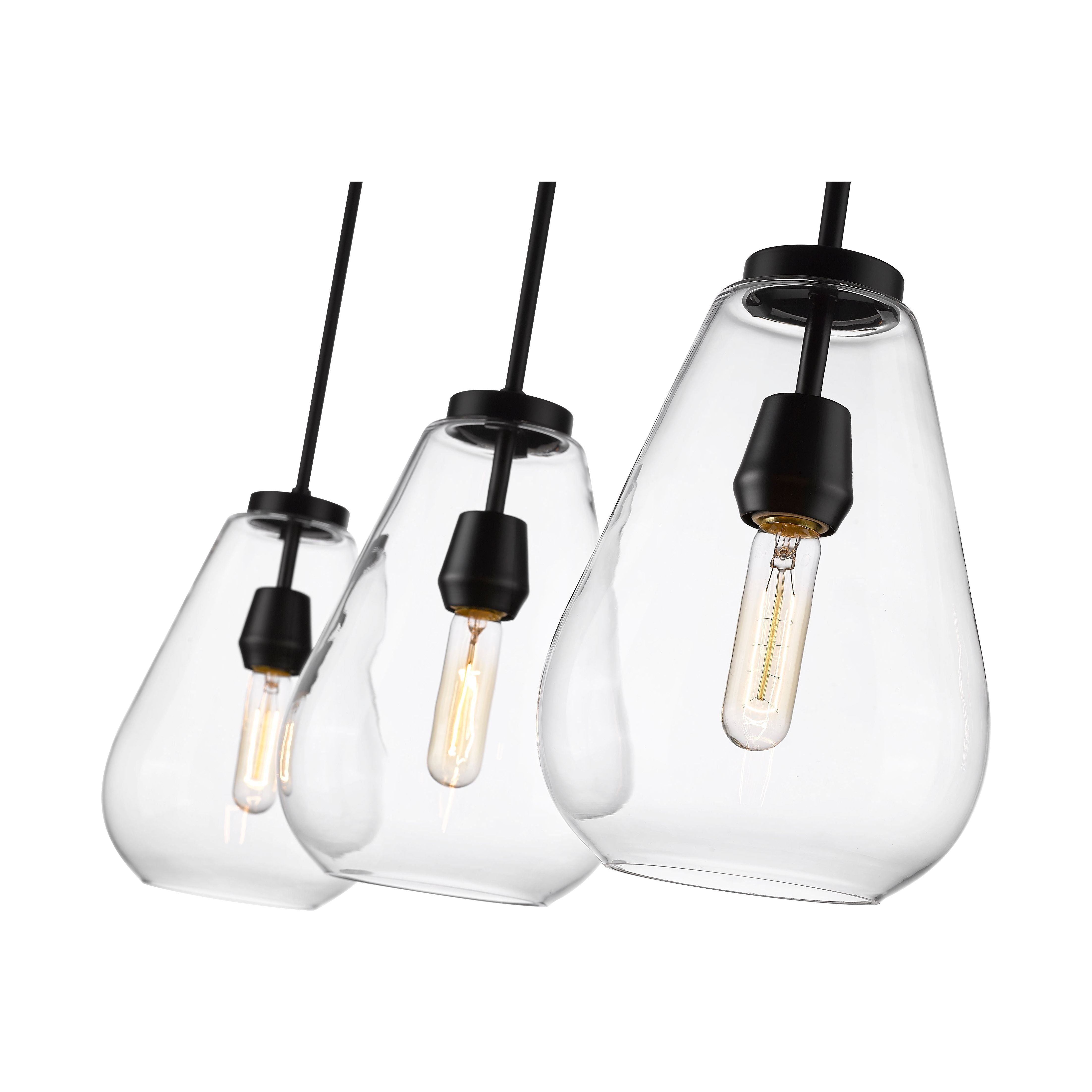 Z-Lite - Ayra 3-Light Linear Chandelier - Lights Canada