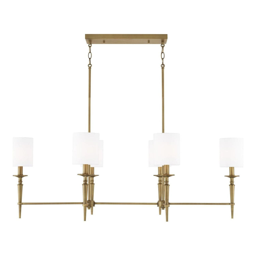 アビーページ Abbie 6-Light Linear Chandelier
