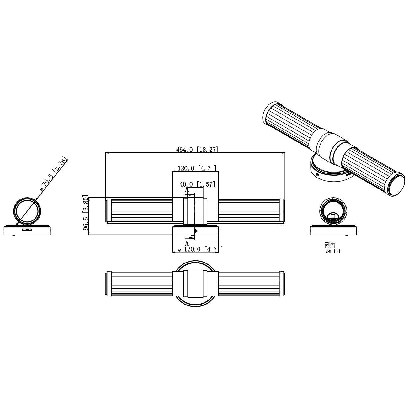 1020-18W-BN-LED