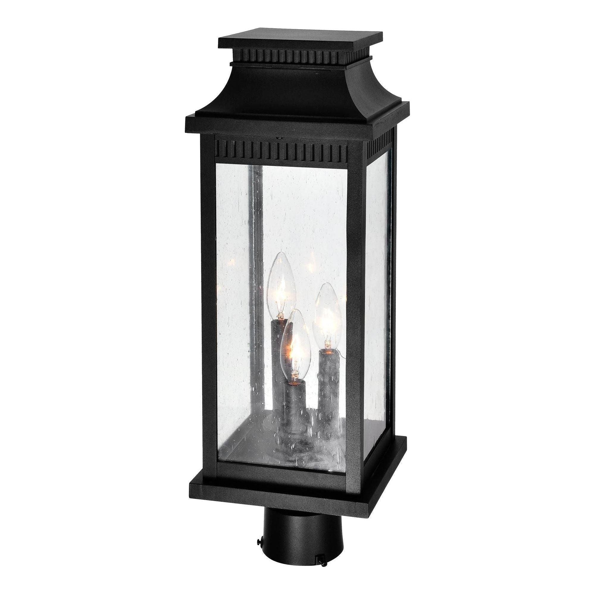 CWI - Milford 3-Light Outdoor Post Light - Lights Canada