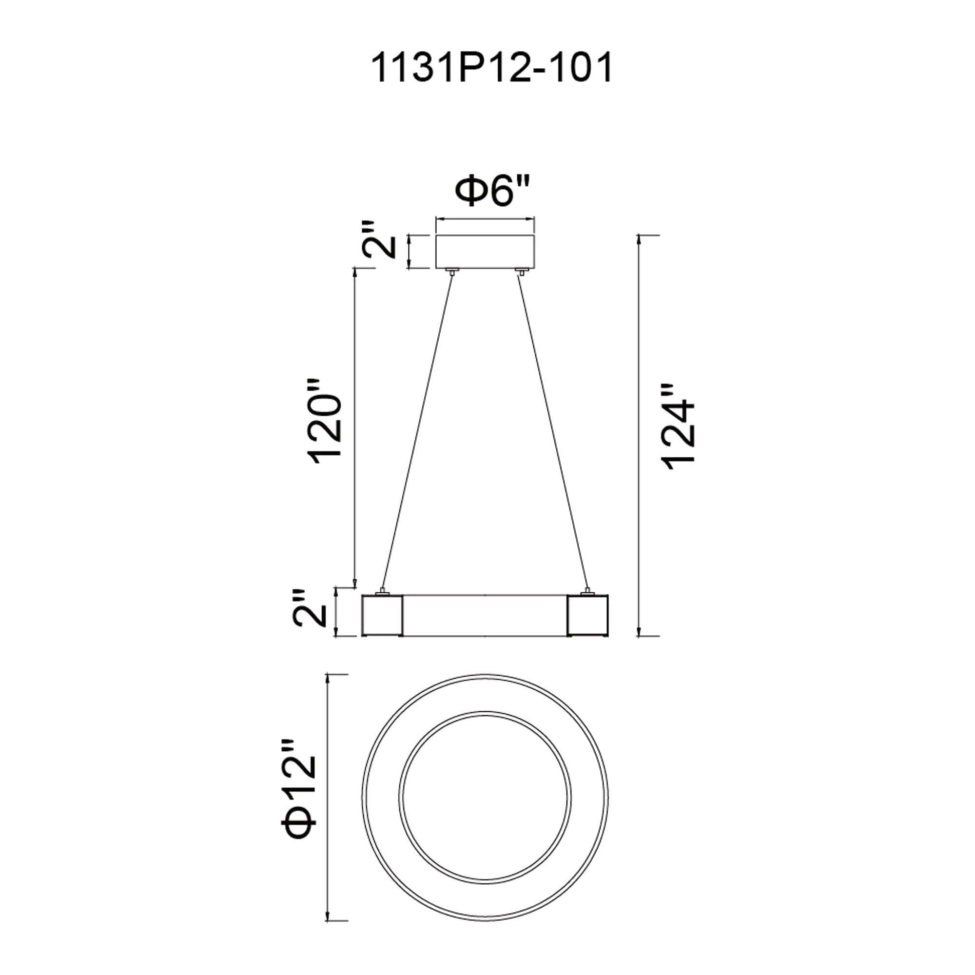 CWI - Ringer LED Integrated Chandelier - Lights Canada