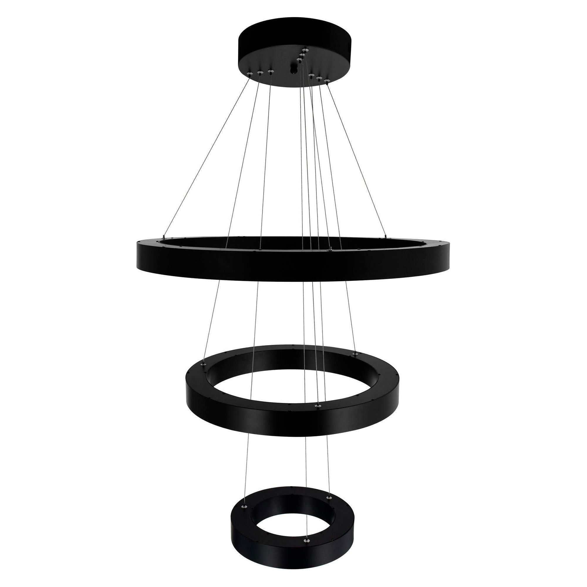 CWI - Ringer LED Integrated Chandelier - Lights Canada
