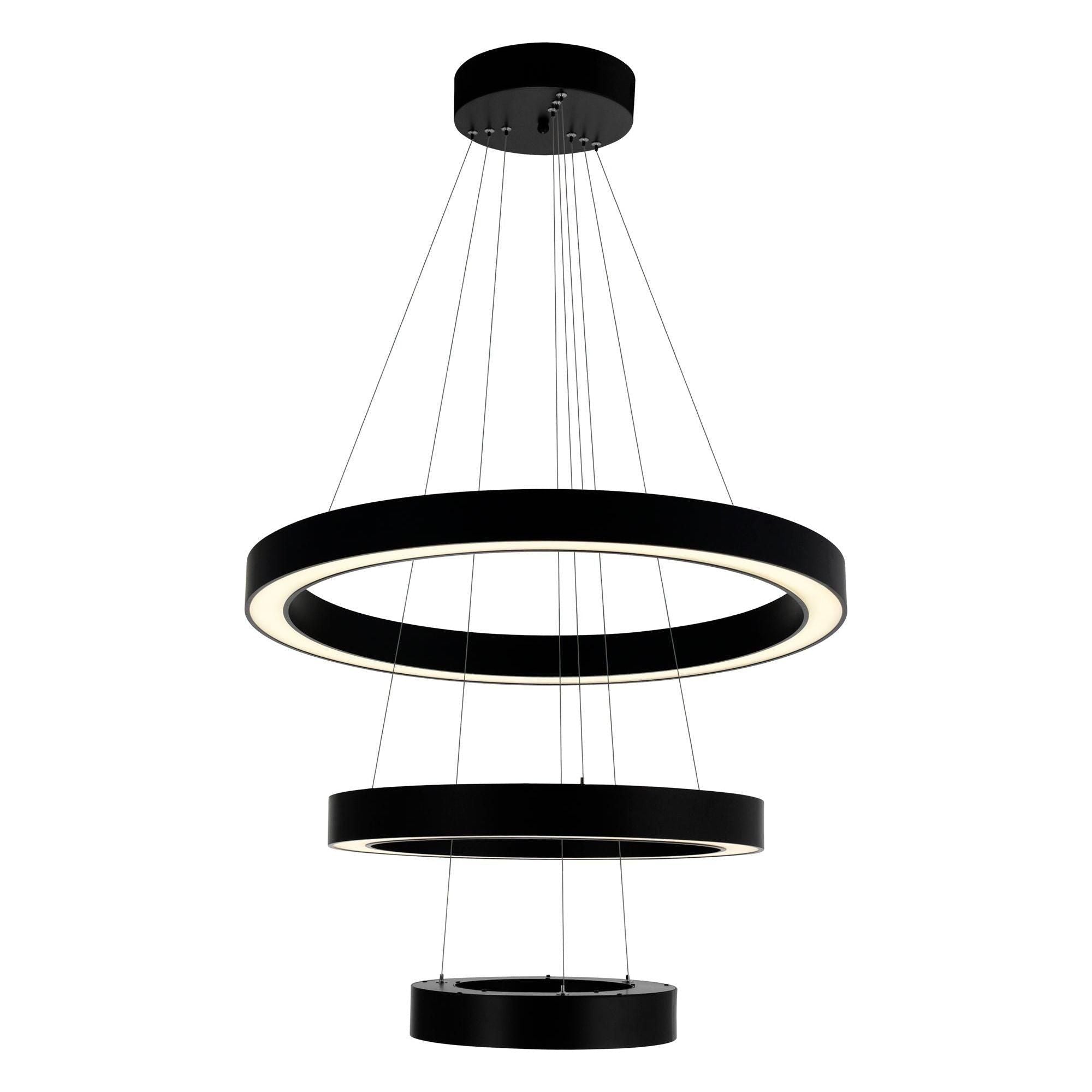 CWI - Ringer LED Integrated Chandelier - Lights Canada