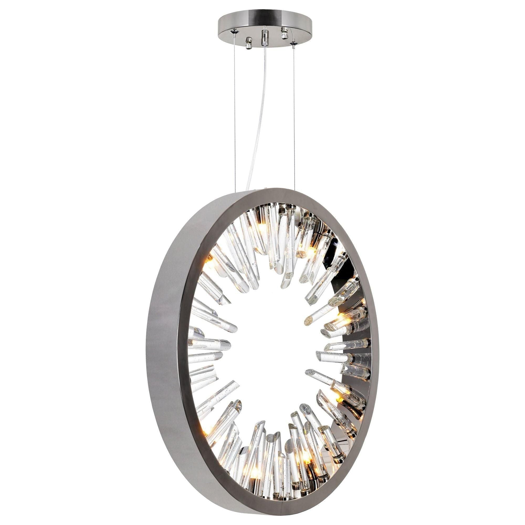CWI - Spiked 9-Light Chandelier - Lights Canada