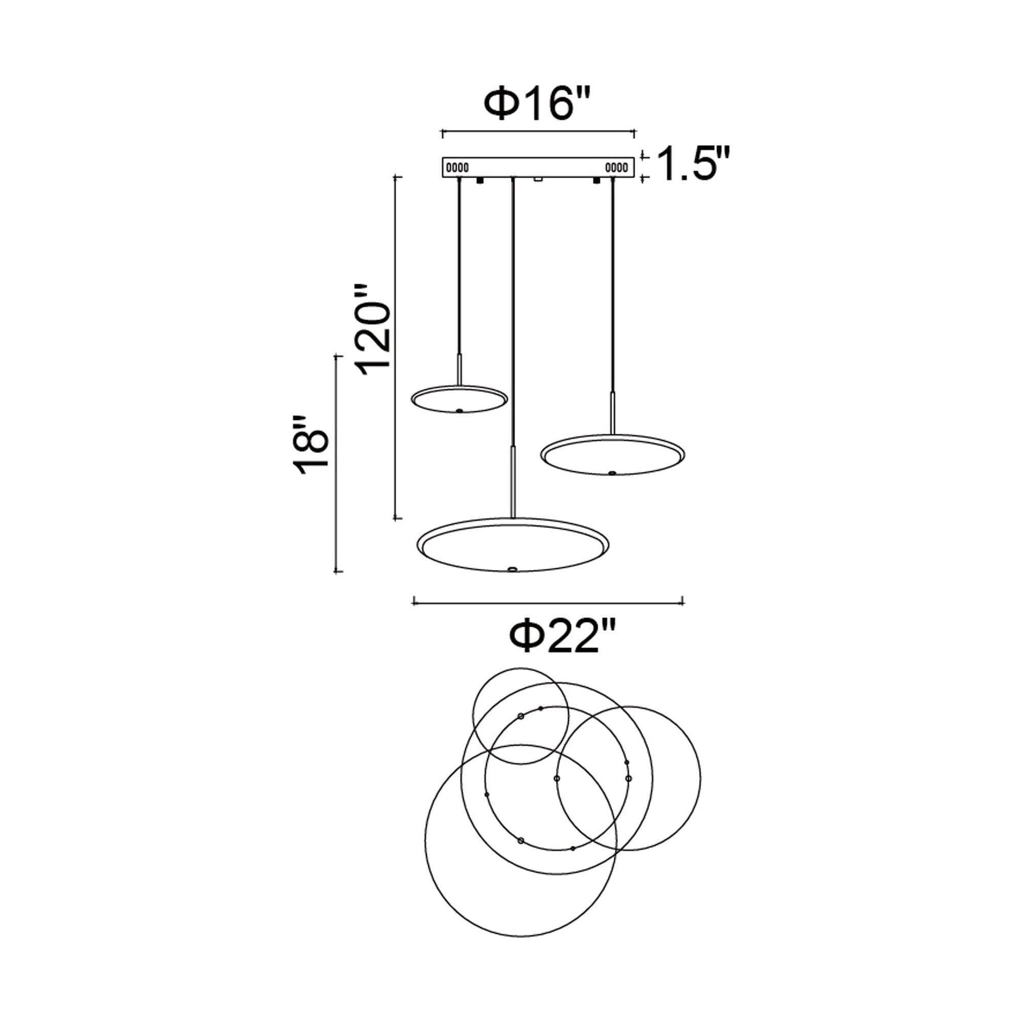 CWI - Ovni Pendant - Lights Canada