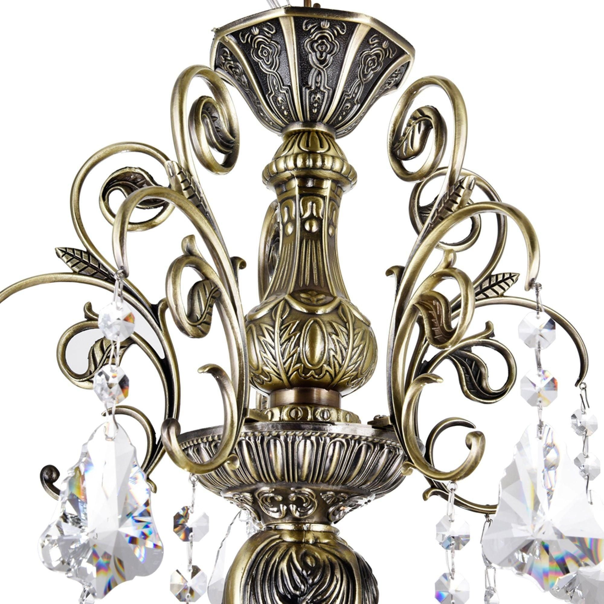 CWI - Brass Chandelier - Lights Canada